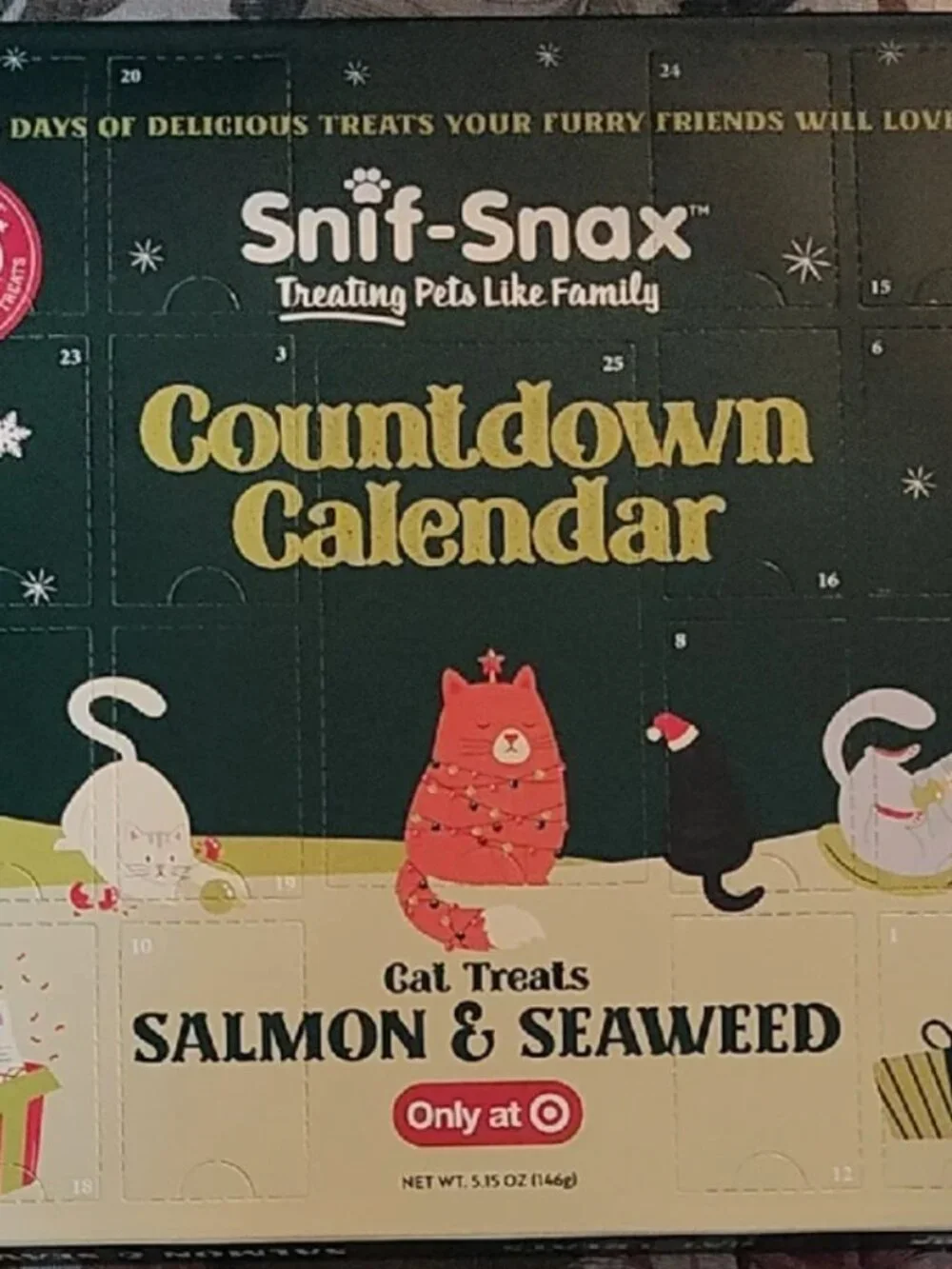 PETS: Cat Treat Countdown Calendar